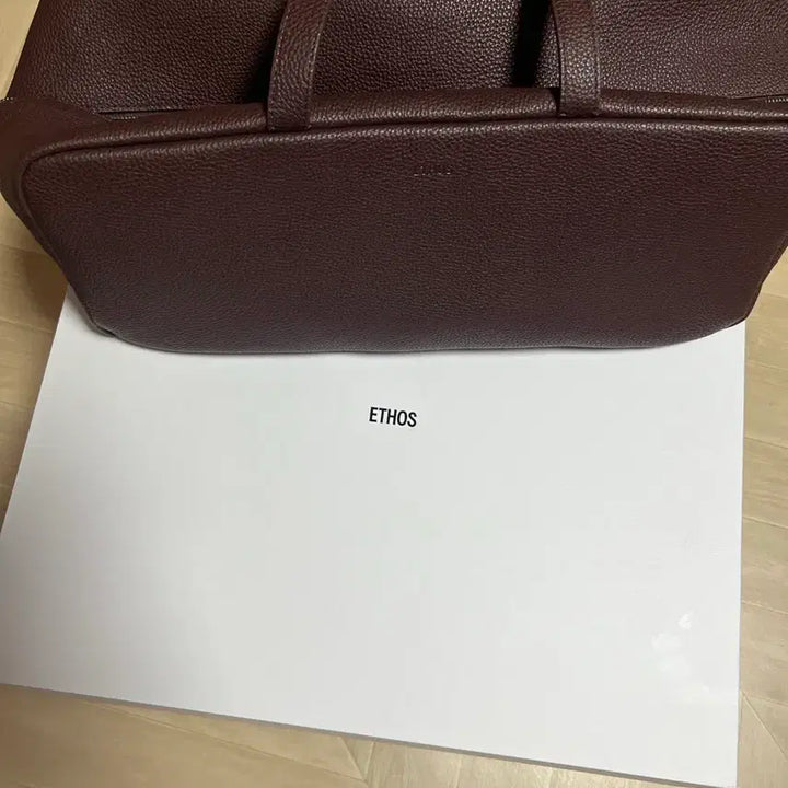 [BUNJANG] Ethos Large Folding Bag Red Brown / 에토스 LARGE FOLDING BAG RED BROWN