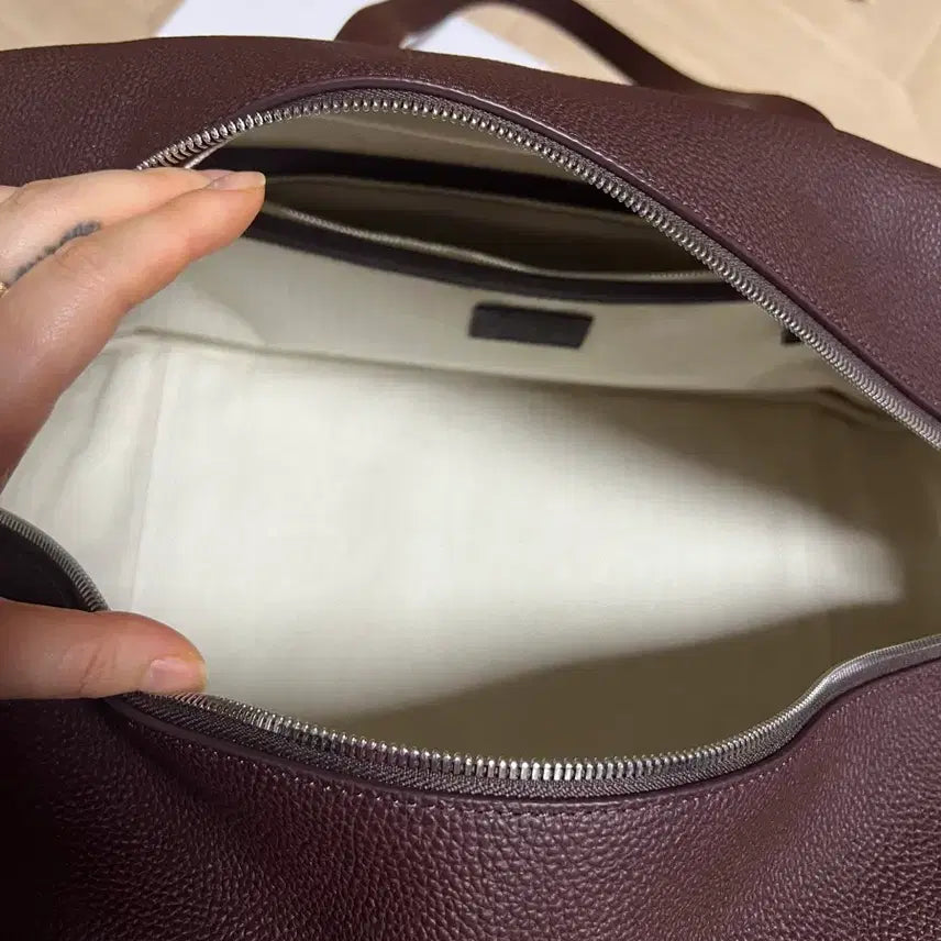 [BUNJANG] Ethos Large Folding Bag Red Brown / 에토스 LARGE FOLDING BAG RED BROWN