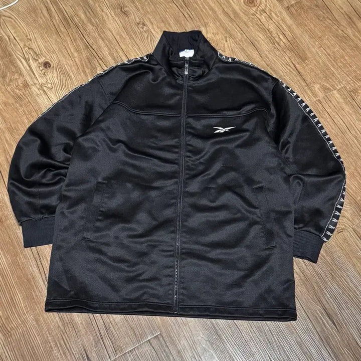 [BUNJANG] Reebok Old School Side Line Jersey Jacket / [L] 리복 올드스쿨 사이드 라인 져지 자켓