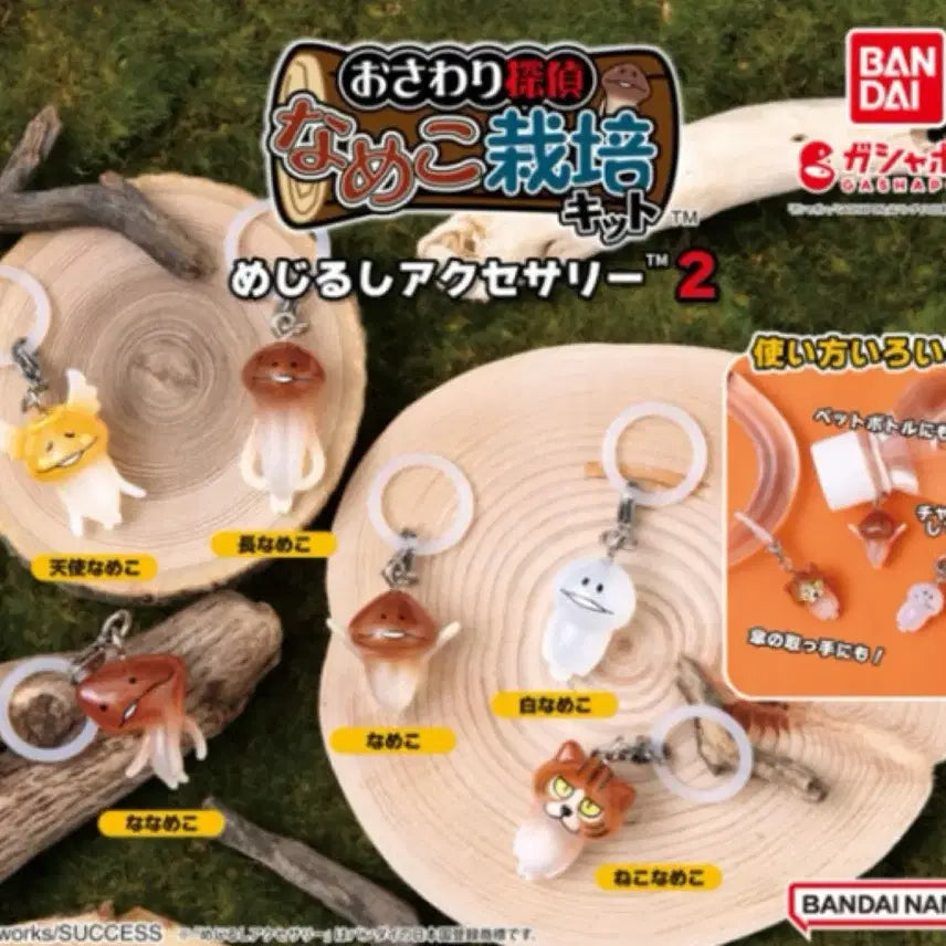 [BUNJANG] Nameko Character Goods Bundle Set / 마지막 가격내림))나메코 메지루시 2탄 일괄
