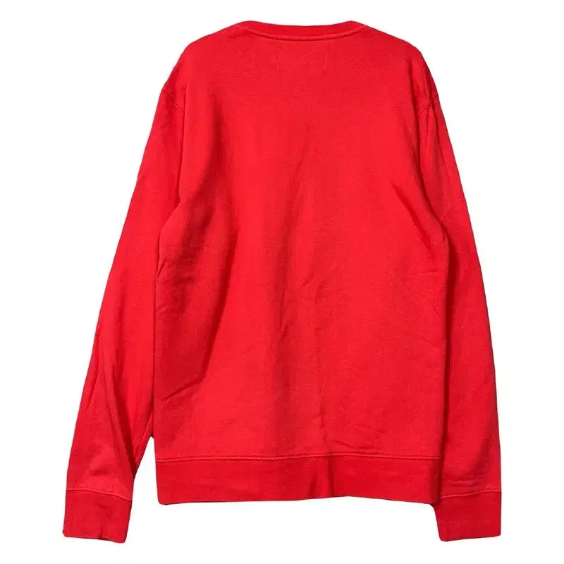 [BUNJANG] Calvin Klein Printed Red Sweatshirt / 캘빈클라인 프린팅 레드 맨투맨 M
