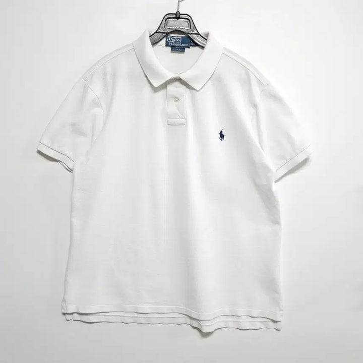 [BUNJANG] Polo Ralph Lauren White Short Sleeve Polo Shirt / 95~100 폴로 랄프로렌(Polo Ralph Lauren) 화이트 반팔