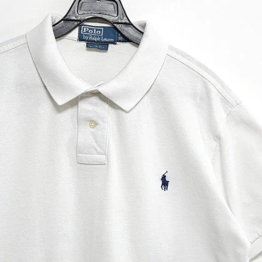 [BUNJANG] Polo Ralph Lauren White Short Sleeve Polo Shirt / 95~100 폴로 랄프로렌(Polo Ralph Lauren) 화이트 반팔