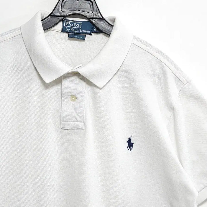 [BUNJANG] Polo Ralph Lauren White Short Sleeve Polo Shirt / 95~100 폴로 랄프로렌(Polo Ralph Lauren) 화이트 반팔