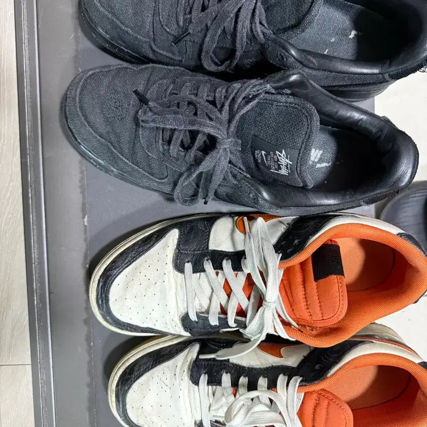 [BUNJANG] Stussy x Nike Halloween Dunk Low Sneakers / 스투시 포스, 할로윈 덩크 270 사이즈