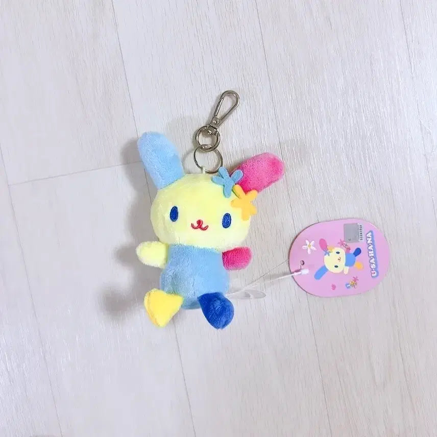 [BUNJANG] Sanrio Usa Hana Doll Keychain / 산리오 우사하나 정품 인형 키링 / 새상품