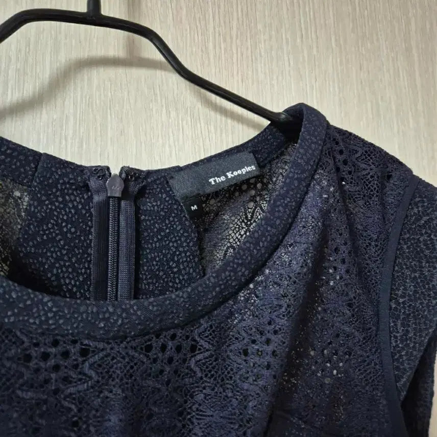 [SOLD OUT] 더쿠플스 the Kooples 레이스 블랙 원피스 M