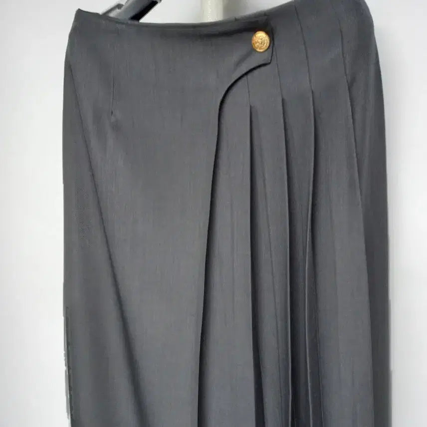 [BUNJANG] Minimum Wrap Long Skirt / 새 미니엄 춘하추 랩 롱 스커트  66