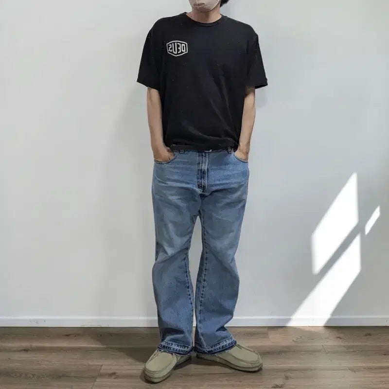 [BUNJANG] Deus Ex Machina Seoul Short Sleeve T-shirt / 데우스 엑스 마키나 서울 반팔 티 XL M0285