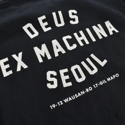 [BUNJANG] Deus Ex Machina Seoul Short Sleeve T-shirt / 데우스 엑스 마키나 서울 반팔 티 XL M0285