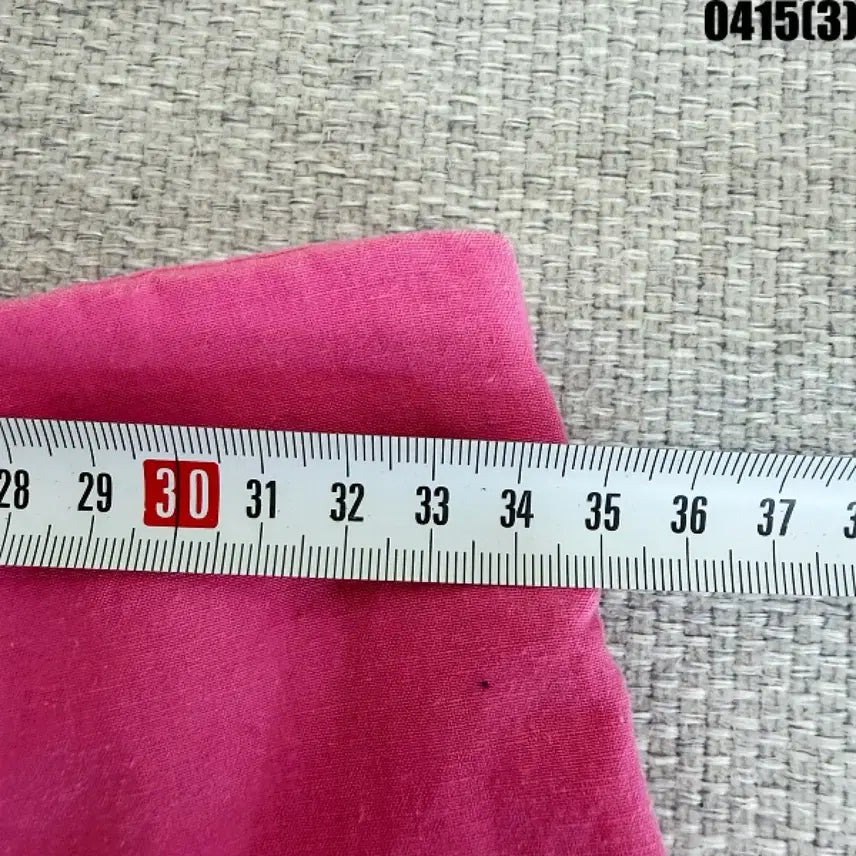 [BUNJANG] Zara Pink Wide Tucked Cotton Pants / XS 자라 핑크 와이드 핀턱 면바지 0415(3)