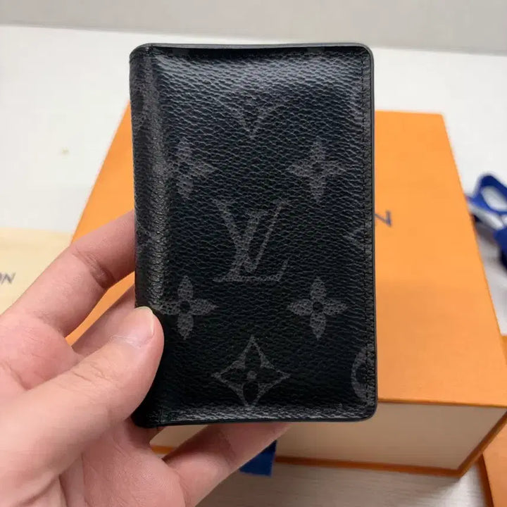 [BUNJANG] Louis Vuitton Pocket Organizer Monogram Card Wallet / [풀구성]루이비통 포켓 오거나이저 모노그램  카드지갑