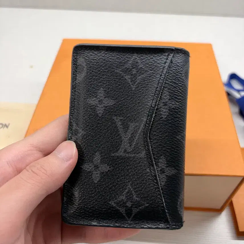 [BUNJANG] Louis Vuitton Pocket Organizer Monogram Card Wallet / [풀구성]루이비통 포켓 오거나이저 모노그램  카드지갑