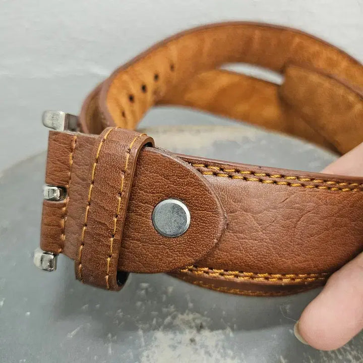 [BUNJANG] ITALY Leather Belt / ITALY 벨트 남 34-37 J6179
