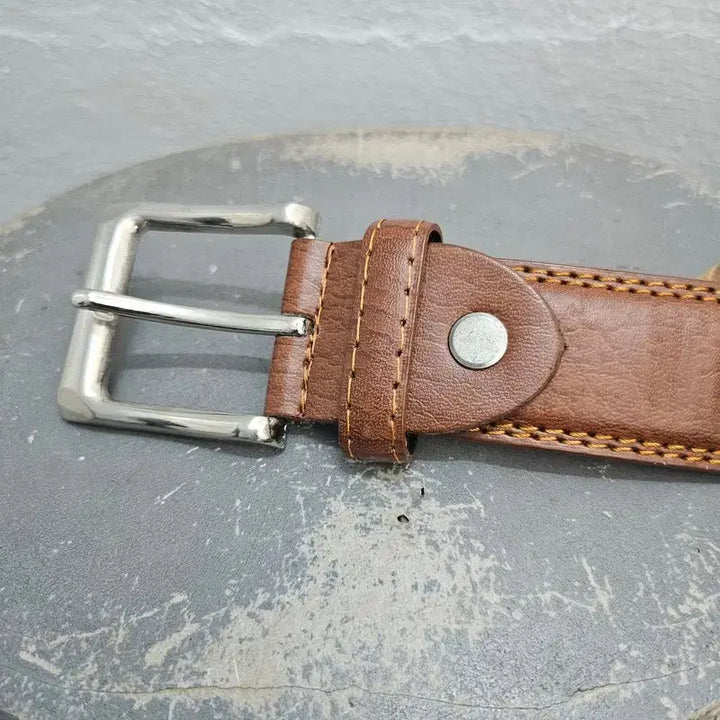 [BUNJANG] ITALY Leather Belt / ITALY 벨트 남 34-37 J6179