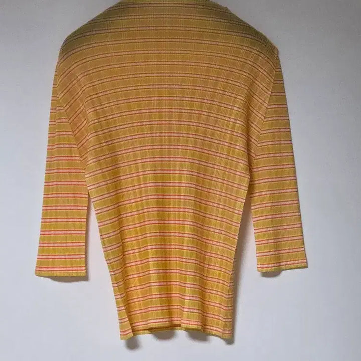 [BUNJANG] Issey Miyake Pleats Please Striped High Neck Top / 이세이미야케 플리츠플리즈 PLEATS PLEASE 스트라이프 하이넥 탑