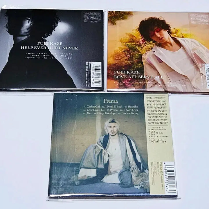 [SOLD OUT] 미개봉) 후지이카제 복각판 앨범 CD 1집 2집 3집