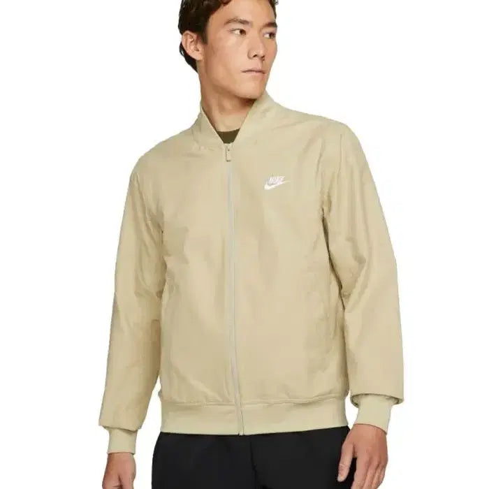 [BUNJANG] Nike Club Unlined Players Jacket - Beige - Men&