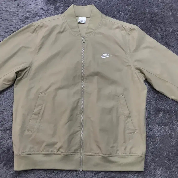 [BUNJANG] Nike Club Unlined Players Jacket - Beige - Men&