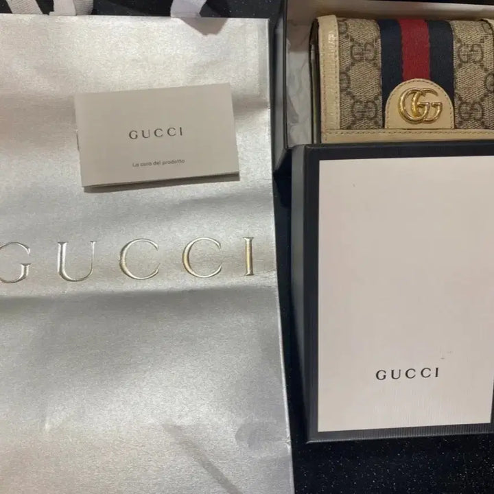 [BUNJANG] Gucci Ophidia GG Canvas Wallet / 구찌 오피디아 GG 반지갑
