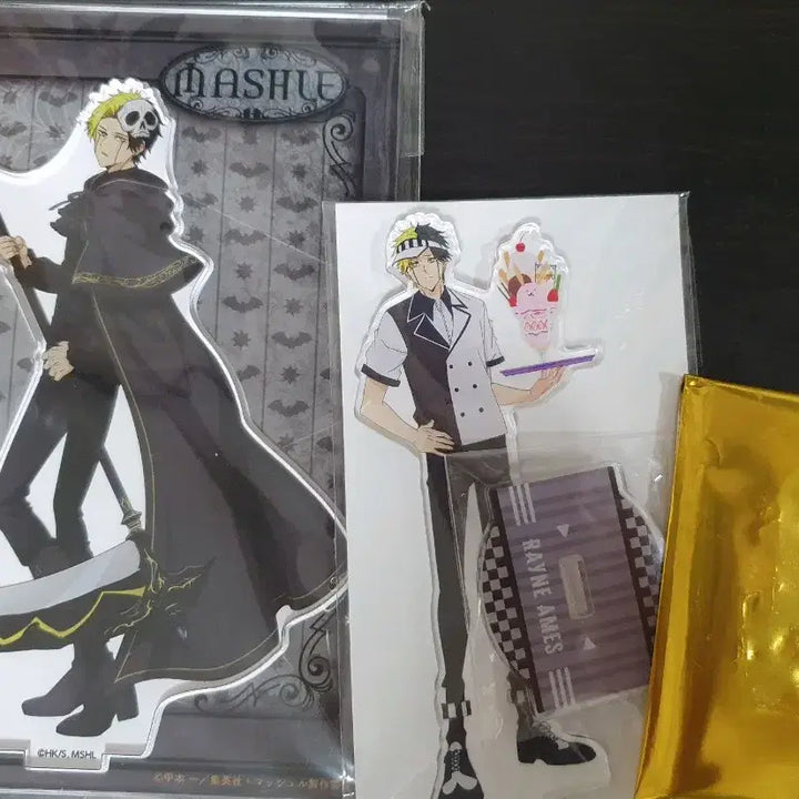 [BUNJANG] Mashle: Magic and Muscles Rain Ames Acrylic Stand Bundle Set / 마슐 레인에임즈 아크릴 일괄 양도 판매