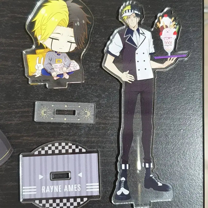 [BUNJANG] Mashle: Magic and Muscles Rain Ames Acrylic Stand Bundle Set / 마슐 레인에임즈 아크릴 일괄 양도 판매