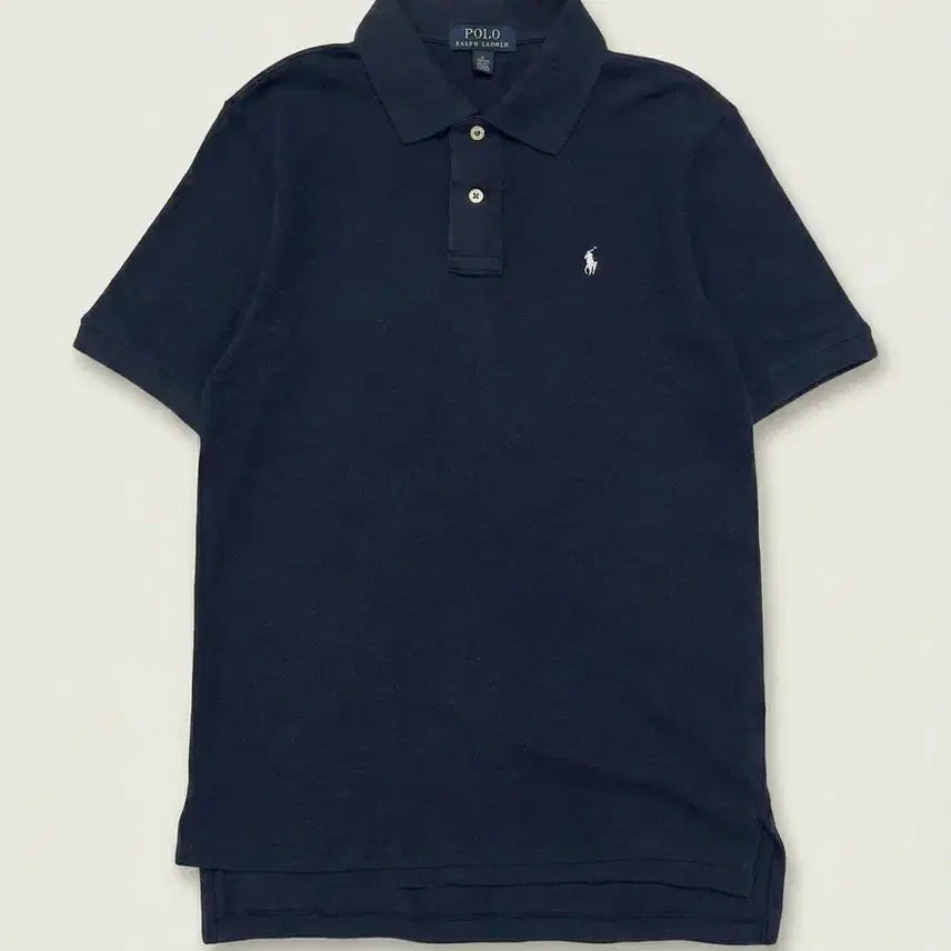 [BUNJANG] Polo Ralph Lauren Navy Short-Sleeved Shirt / 폴로 랄프로렌 네이비 반팔