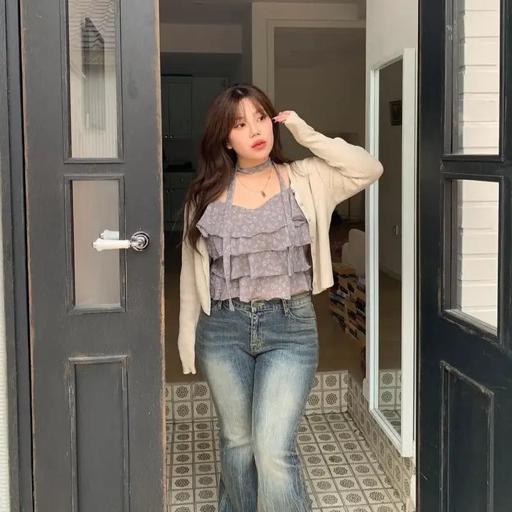 [BUNJANG] Daisy Twill Low-Rise XL Pants / 데이지 투엘 로우라이즈 XL