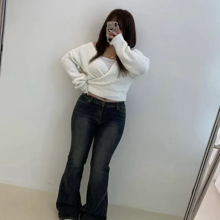 [BUNJANG] Daisy Twill Low-Rise XL Pants / 데이지 투엘 로우라이즈 XL