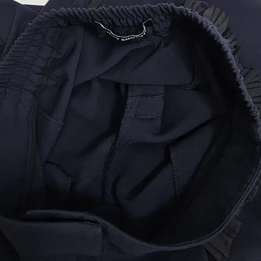 [BUNJANG] Lucky Chouette Embellished Navy Jogger Pants / 럭키슈에뜨팬츠 장식 배기핏 조거 팬츠