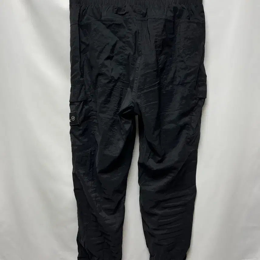 [SOLD OUT] [정품/76] 내셔널지오그래픽 와펜 블랙 우븐 조거 팬츠/바지