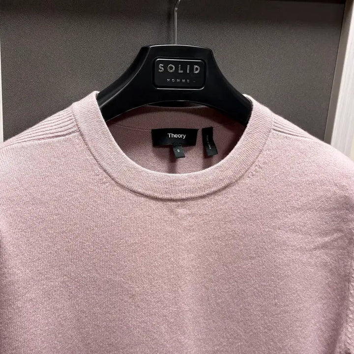 [BUNJANG] Theory Hilleas Pink Cashmere Knit Sweater / Theory 핑크 캐시미어 100% 니트 S 힐레스