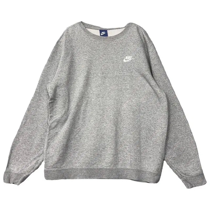 [BUNJANG] Nike Light Gray Logo Sweatshirt XL / 나이키 라이트 그레이 로고 맨투맨 XL
