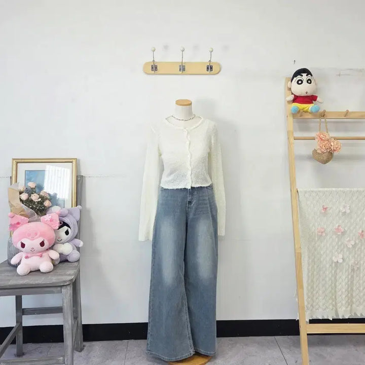 [BUNJANG] Hangten Denim Bending Jeans / 빈티지 만원샵 Hangten 밴딩 청바지 데님 팬츠