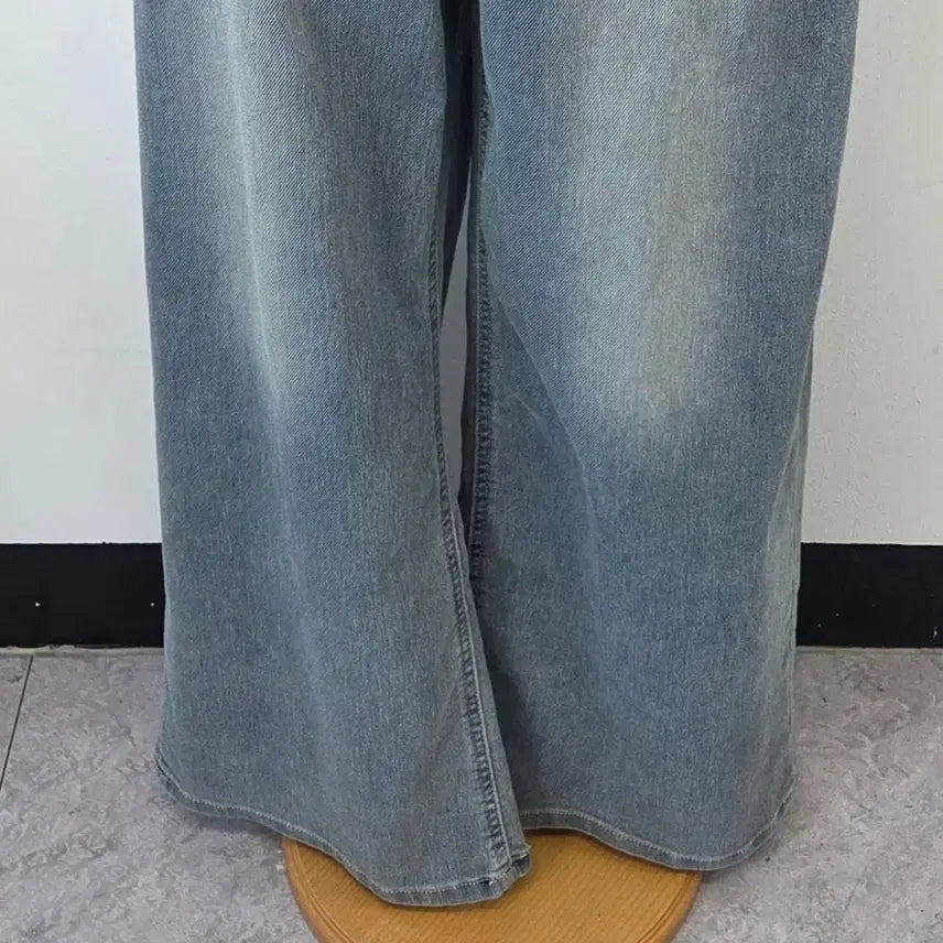 [BUNJANG] Hangten Denim Bending Jeans / 빈티지 만원샵 Hangten 밴딩 청바지 데님 팬츠