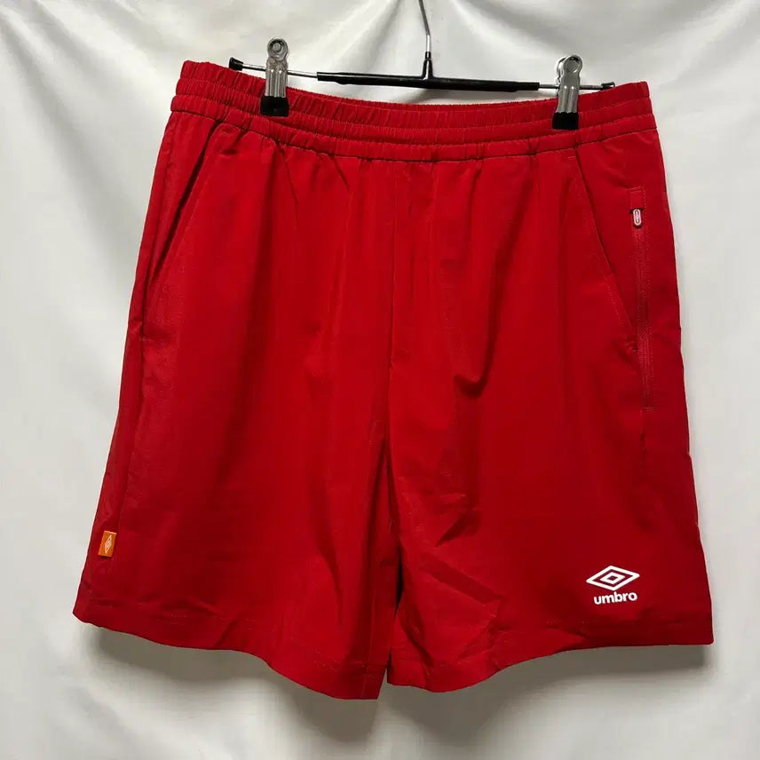 [SOLD OUT] [정품/M] 엄브로 우븐 레드 반바지/숏팬츠