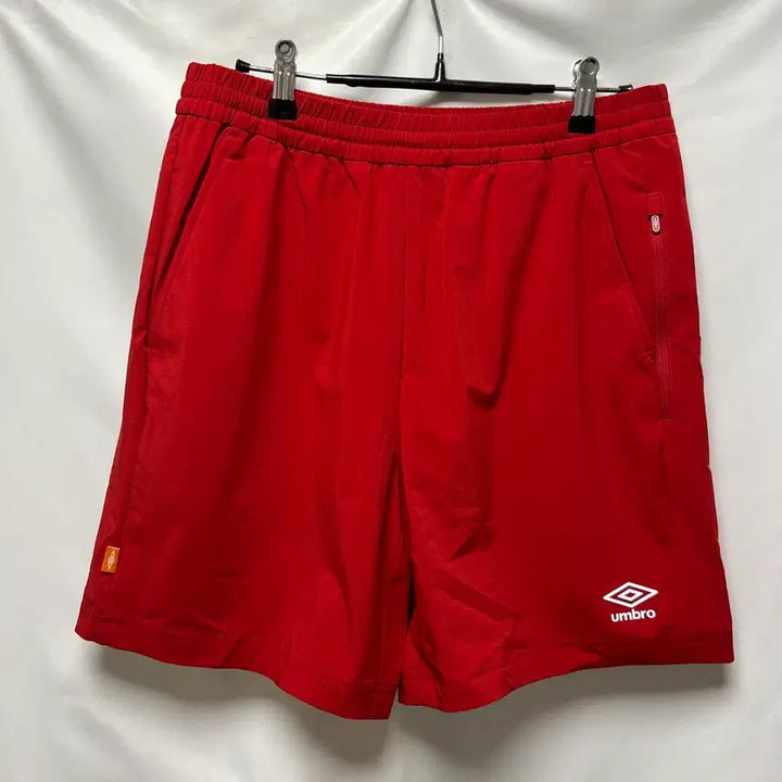 [SOLD OUT] [정품/M] 엄브로 우븐 레드 반바지/숏팬츠