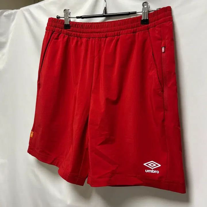 [SOLD OUT] [정품/M] 엄브로 우븐 레드 반바지/숏팬츠