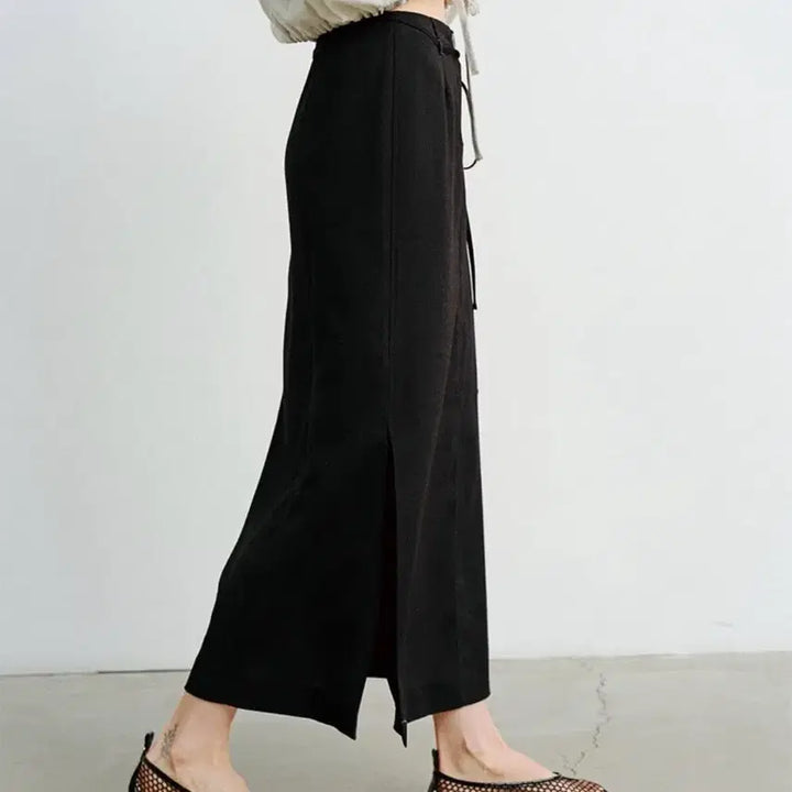 [BUNJANG] MOHAN H-Line Pencil Skirt / 모한 MOHAN 롱 스커트  H-LINE PENCIL SKIRT