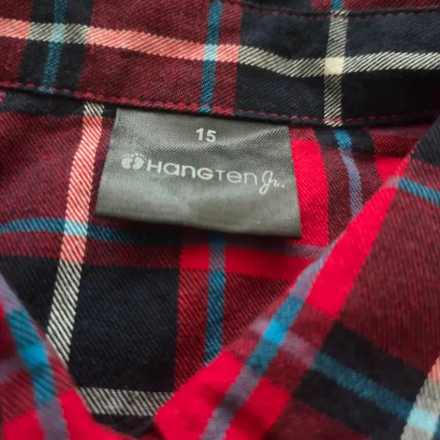 [BUNJANG] HONGTENGF Red Checkered Shirt / 택포)HONGTENGF 레드 체크셔츠