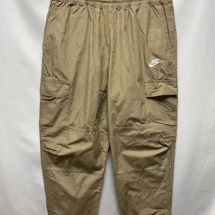 [SOLD OUT] [정품/L] 나이키 스우시 베이지 카고 우븐 팬츠/바지