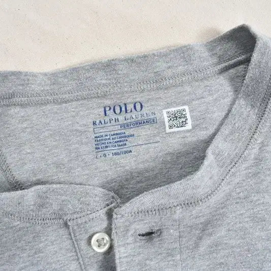 [SOLD OUT] 폴로 랄프로렌 헨리넥 반팔티 L M0286