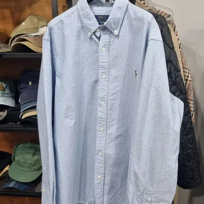 [SOLD OUT] polo 정품 멀티포니 깔끔한 남방 XL(110~115추천)