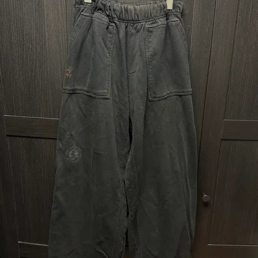 [BUNJANG] Polytelu 1011 Fatigue Sweat Pants Bleached Black / 폴리테루 1011 퍼티그 스웻 팬츠 블리치드 블랙 2