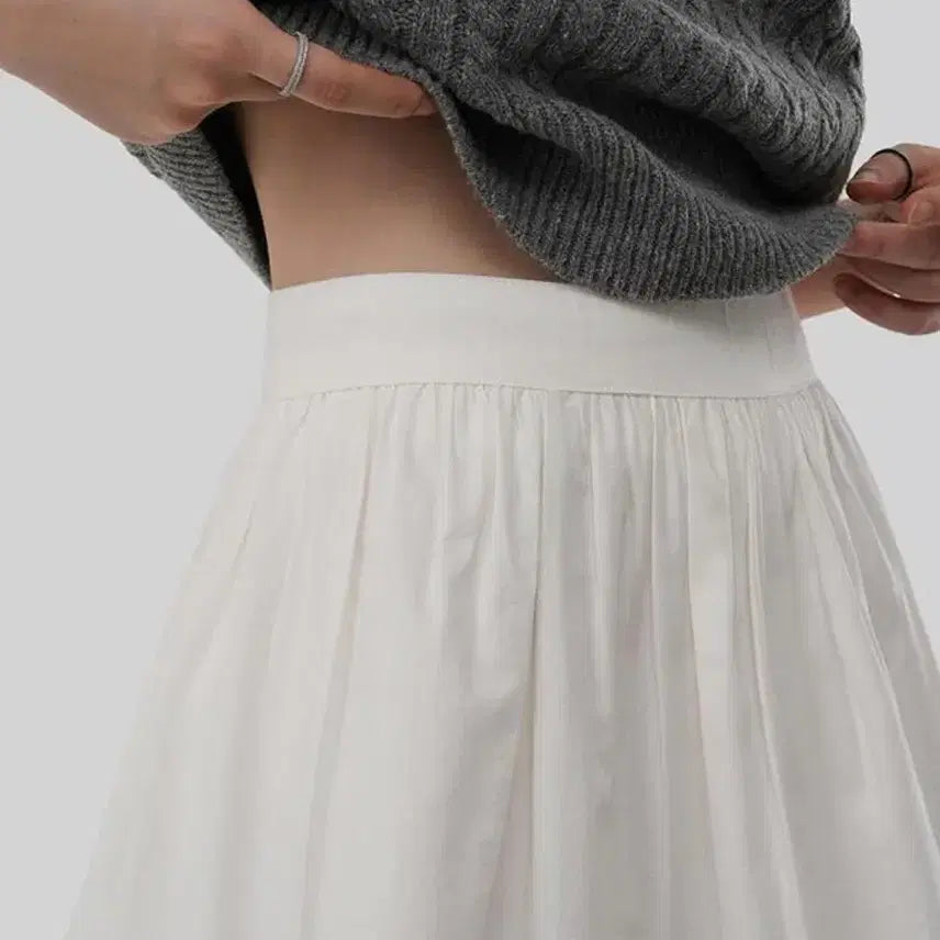 [BUNJANG] Autumn Page Ivory Skirt / 어텀 페이지 스커트 아이보리 s