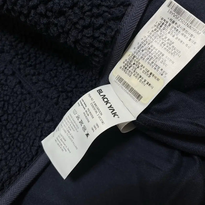 [BUNJANG] Black Yak Cordura Boa Fleece Vest / 블랙야크 코듀라 보아 플리스 조끼 M/95