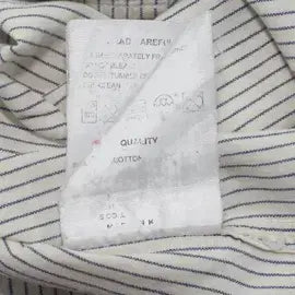 [BUNJANG] Covernat Stripe Long Sleeve Shirt / I6793 커버낫 스트라이프 긴팔 남방 95 구제모은