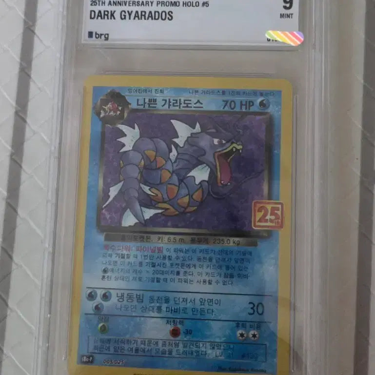 [BUNJANG] Pokemon Gyarados (BRG9) Card / 포켓몬카드 25주년 나쁜갸라도스(brg9) 판매합니다