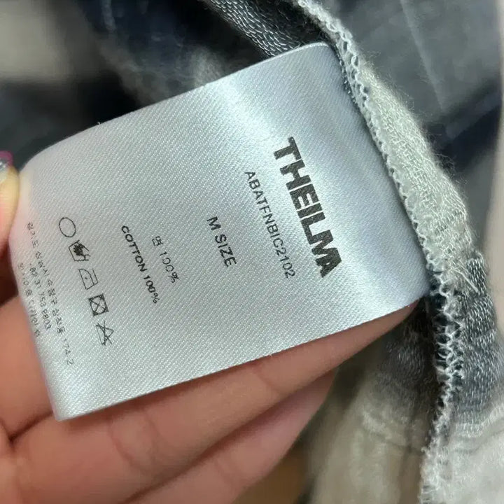 [SOLD OUT] 더일마 체크반팔셔츠