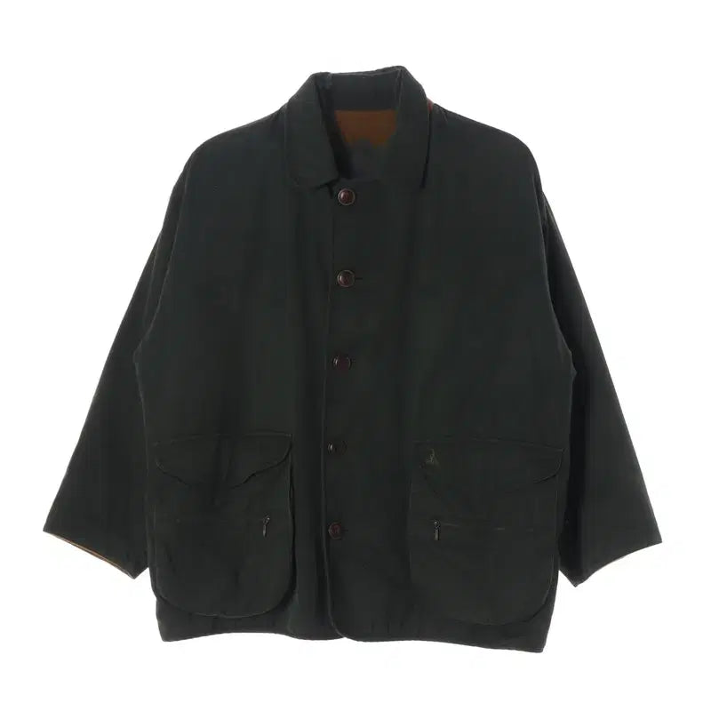 [BUNJANG] Bean Pole Dark Khaki Hunting Pocket Jacket (L) / 빈폴 다크 카키 헌팅 포켓 자켓 L